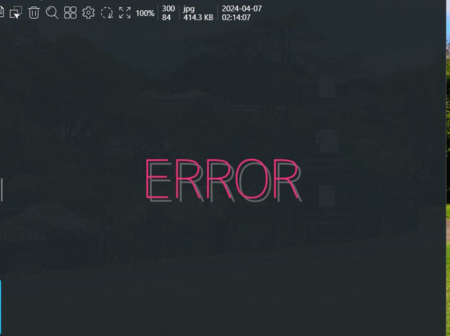 error