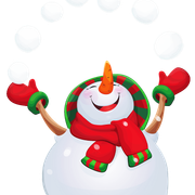 Snowman-juggling