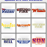 WFL Wordmarks Display