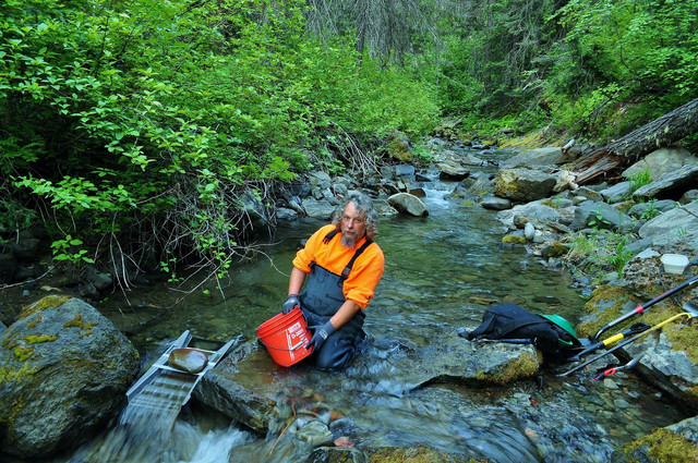 Randy prospecting