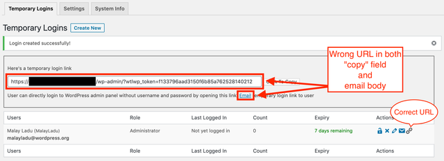 temporary-login-ithemes-issue