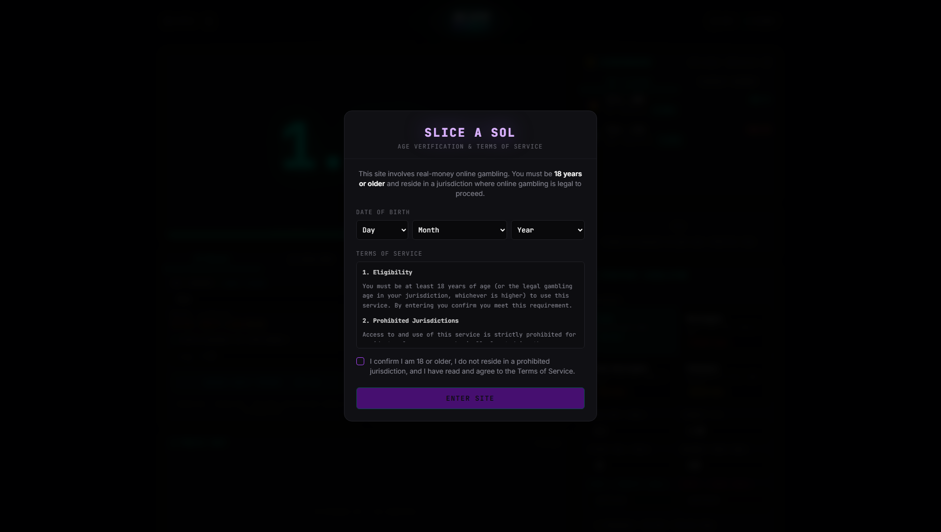Screenshot of sliceasol.com