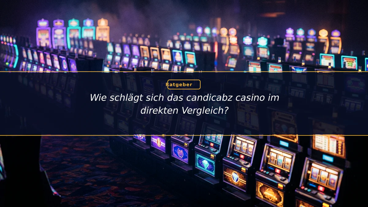 Wie schlägt sich das candicabz casino im direkten Vergleich?