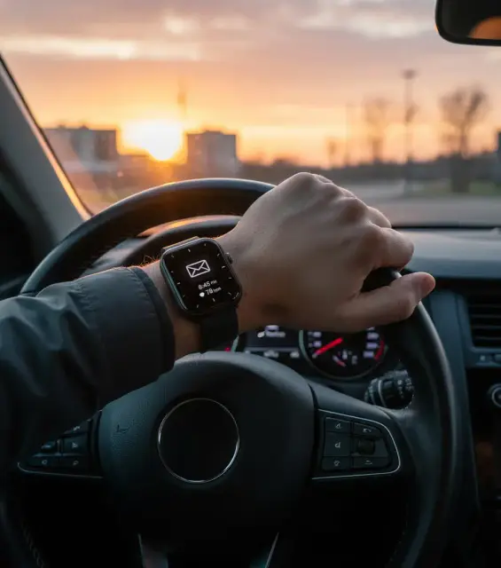 Driving with Notifications