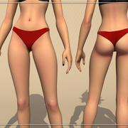 Panties dyed