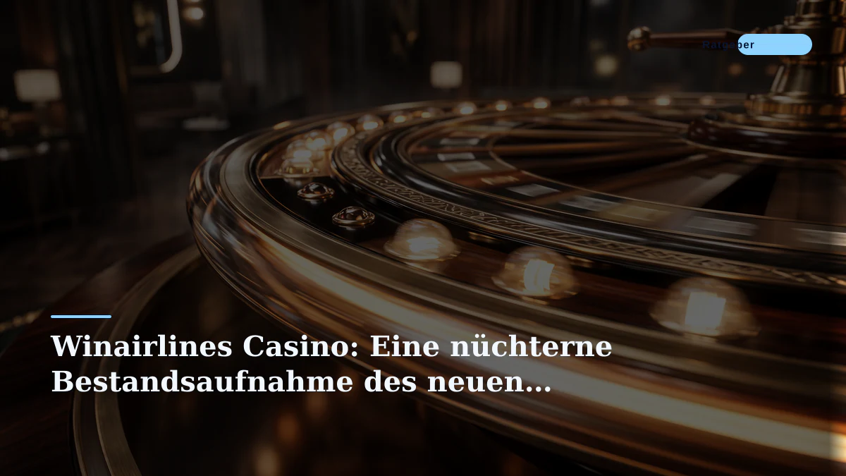 Winairlines Casino: Eine nüchterne Bestandsaufnahme des neuen Marktteilnehmers