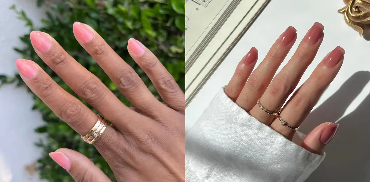 Rose Water Nails Are Summer's Hottest Trend