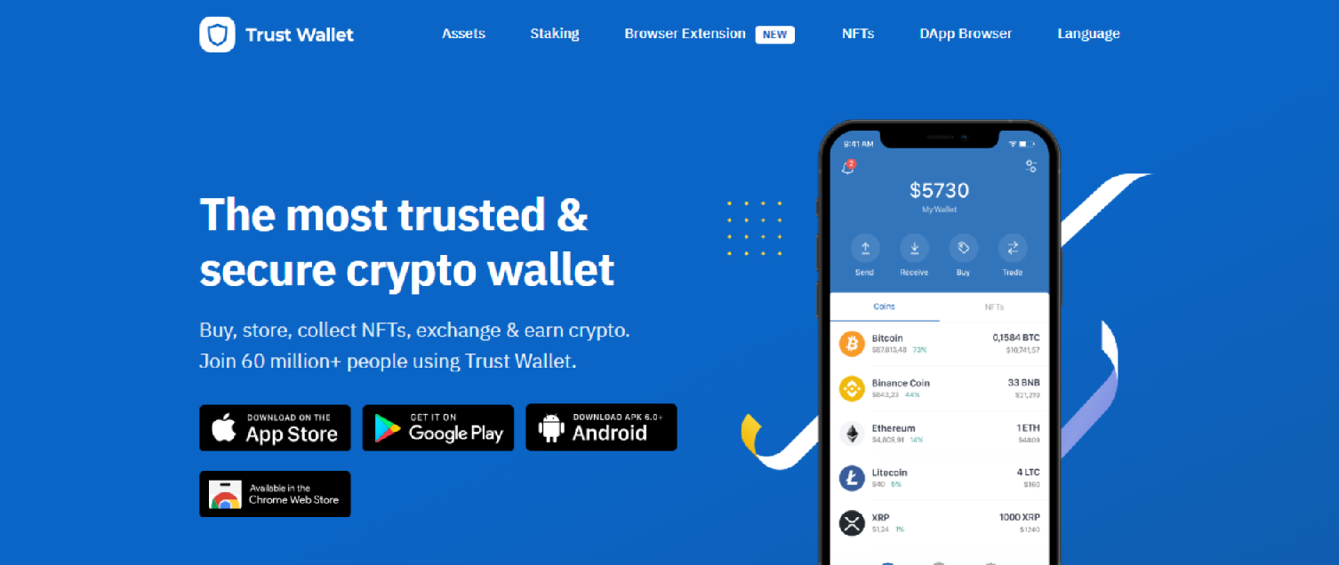 Stored capture of trstwaletlgiin.webflow.io