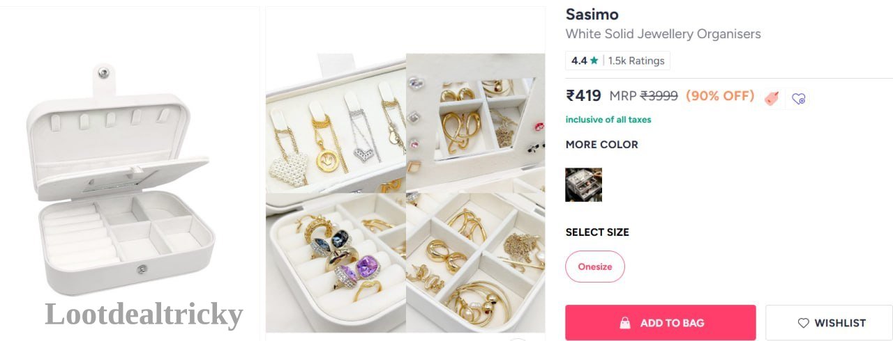 Sasimo Premium Jewellery Offer Image