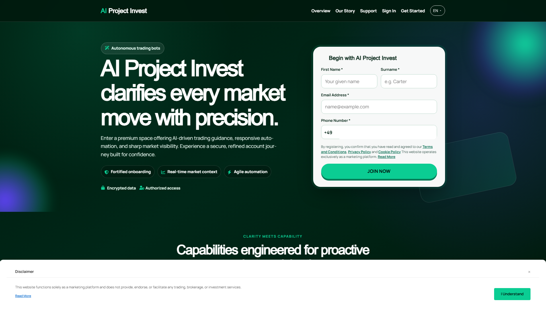 Stored capture of ai-project-invest.shop