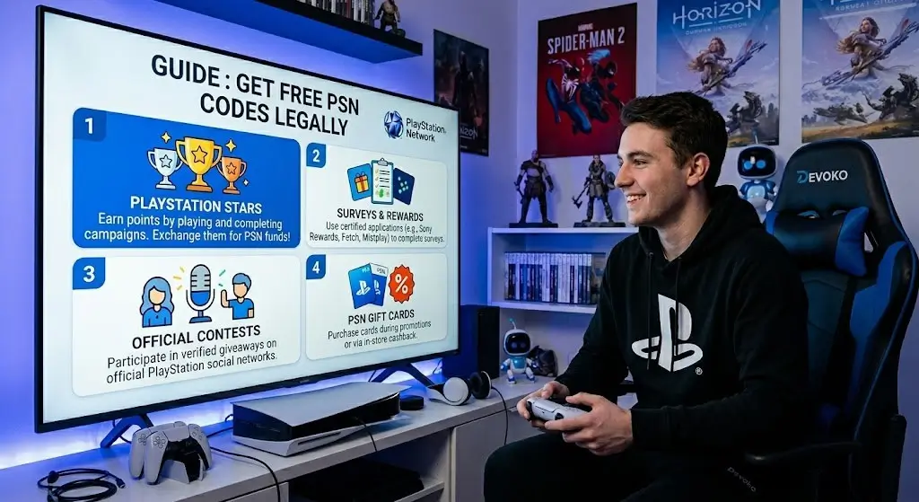 How to Get Free PSN Codes Legally Ultimate Guide Banner