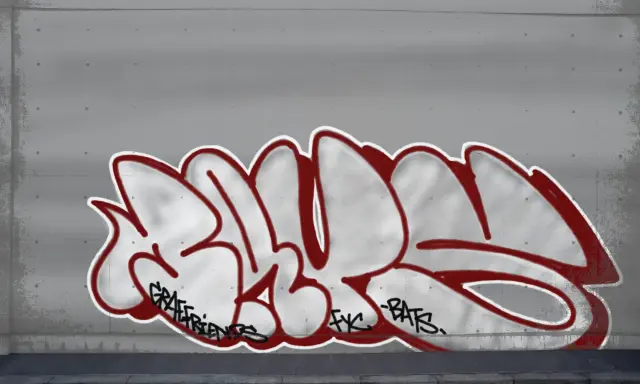Graffiti artwork by FYC