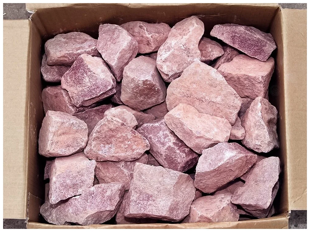 Малиновый кварцит (обвалованный), 20 кг