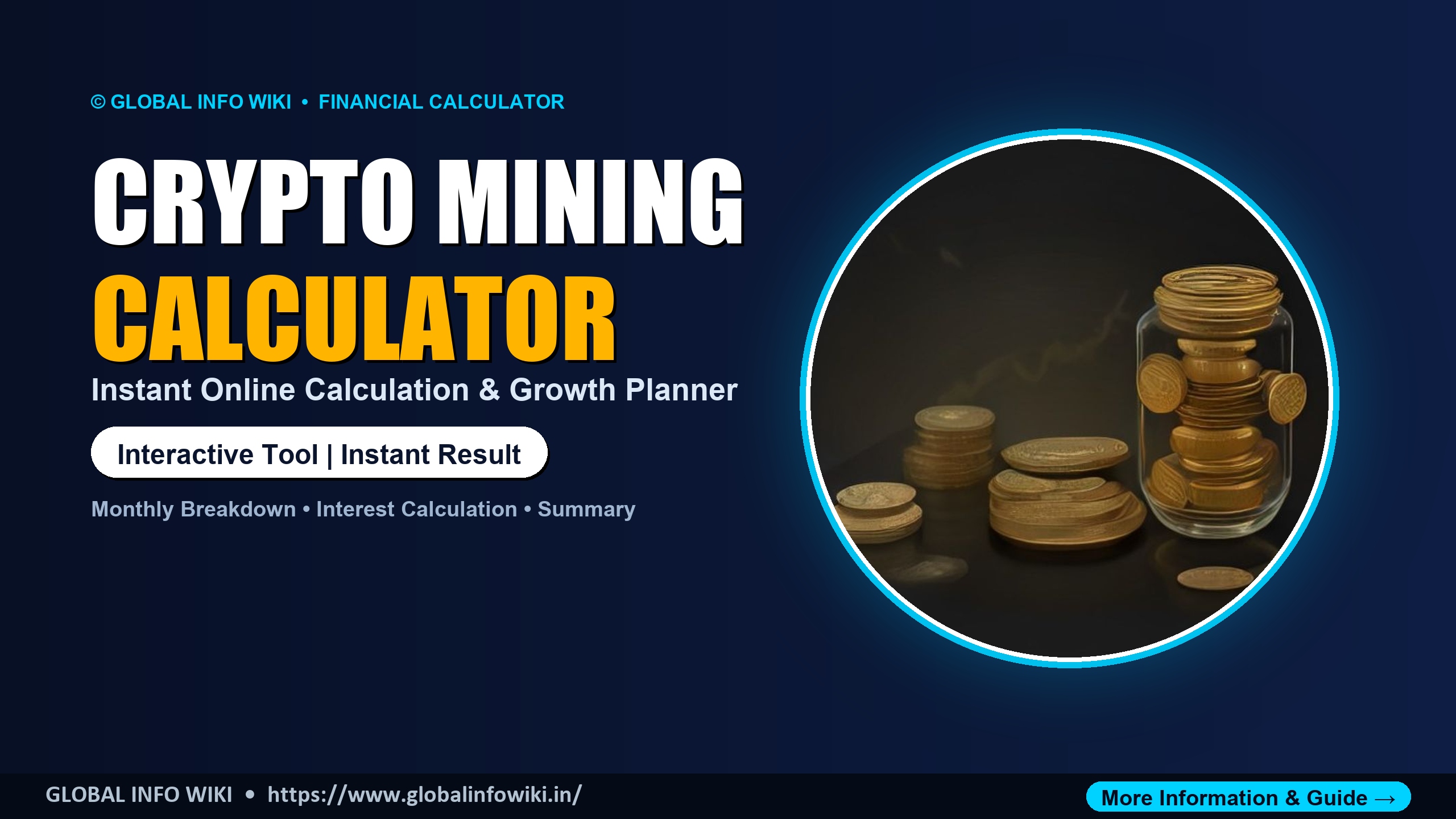 Crypto Mining Profit Calculator — Estimate Daily BTC/ETH Earnings Crypto Mining Profit Calculator — Estimate Daily BTC/ETH Earnings