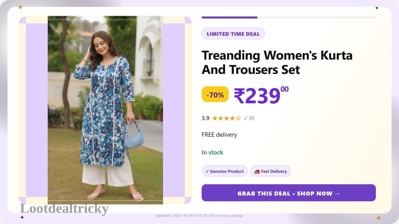   treanding Women S – Just ₹239 | Lowest Price Deal