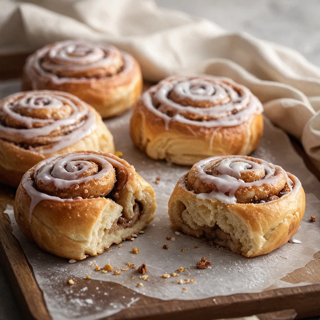 30-Minute Sourdough Discarded Cinnamon Rolls