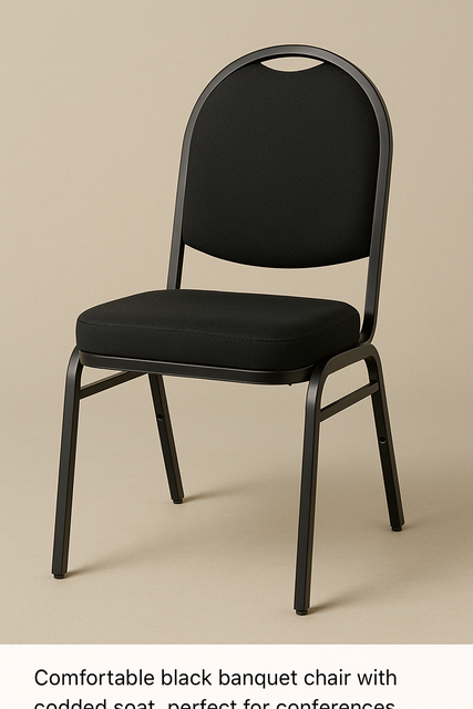 Banquet Chair - Black