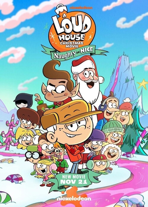 Harmidom na Święta: Grzeczny czy nie / A Loud House Christmas Movie: Naughty or Nice (2025) PLDUB.720p.WEB-DL.X264-Kbuso | Polski Dubbing
