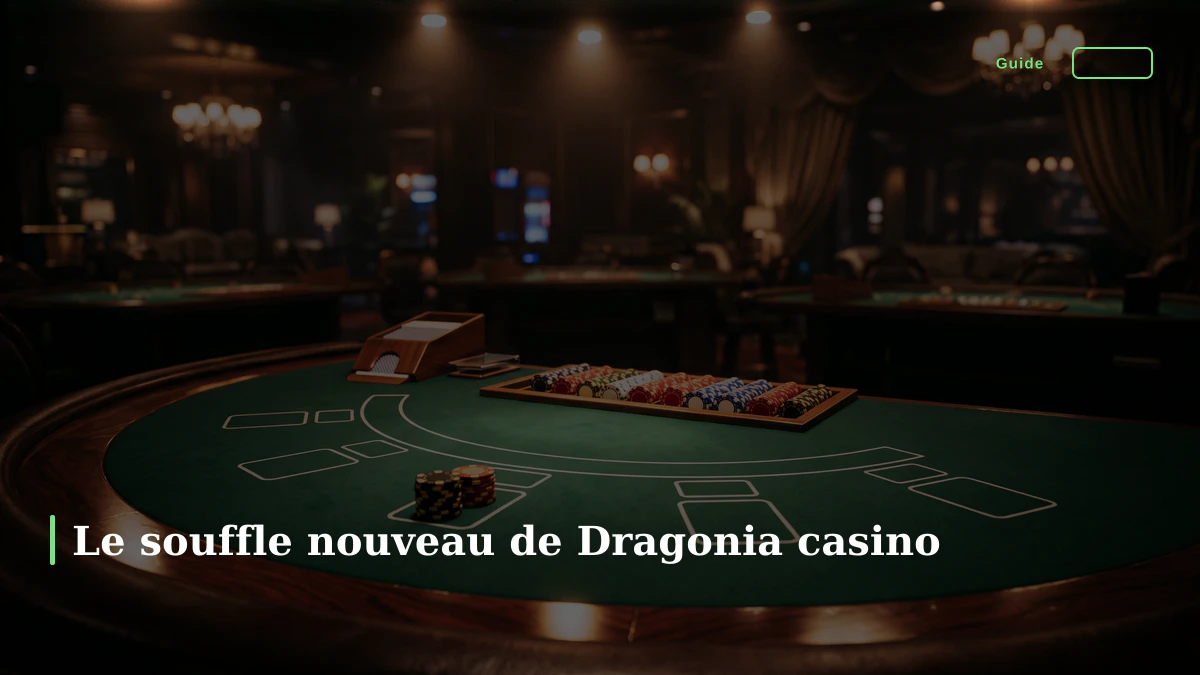Le souffle nouveau de Dragonia casino