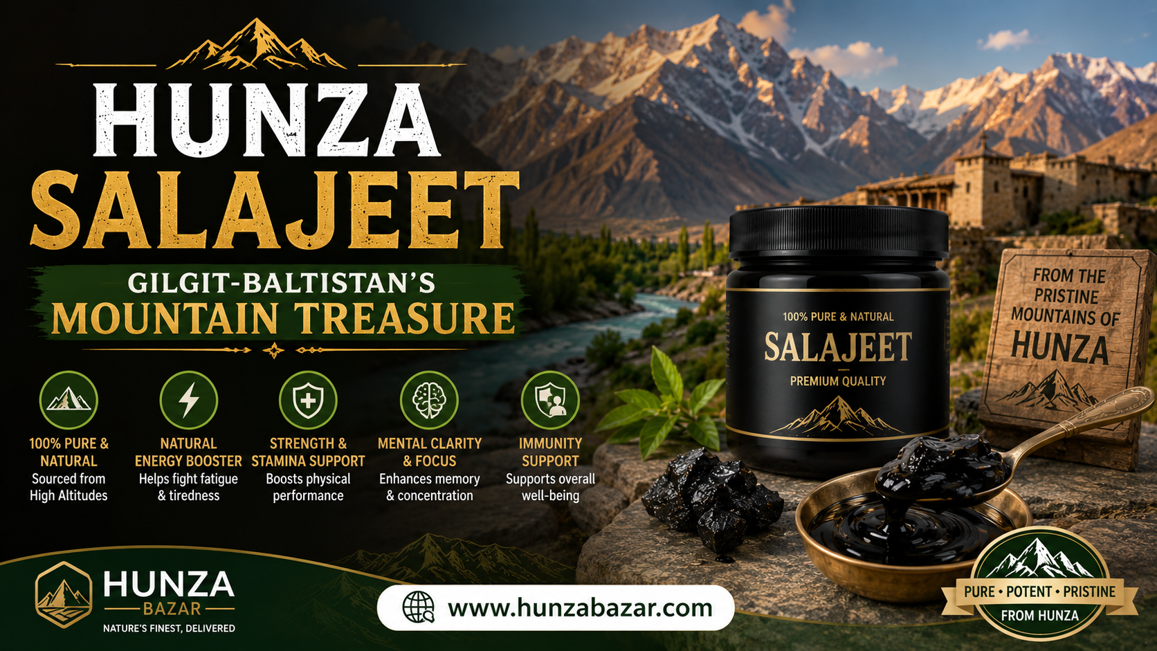 Hunza Salajeet — Gilgit-Baltistan's Mountain Treasure