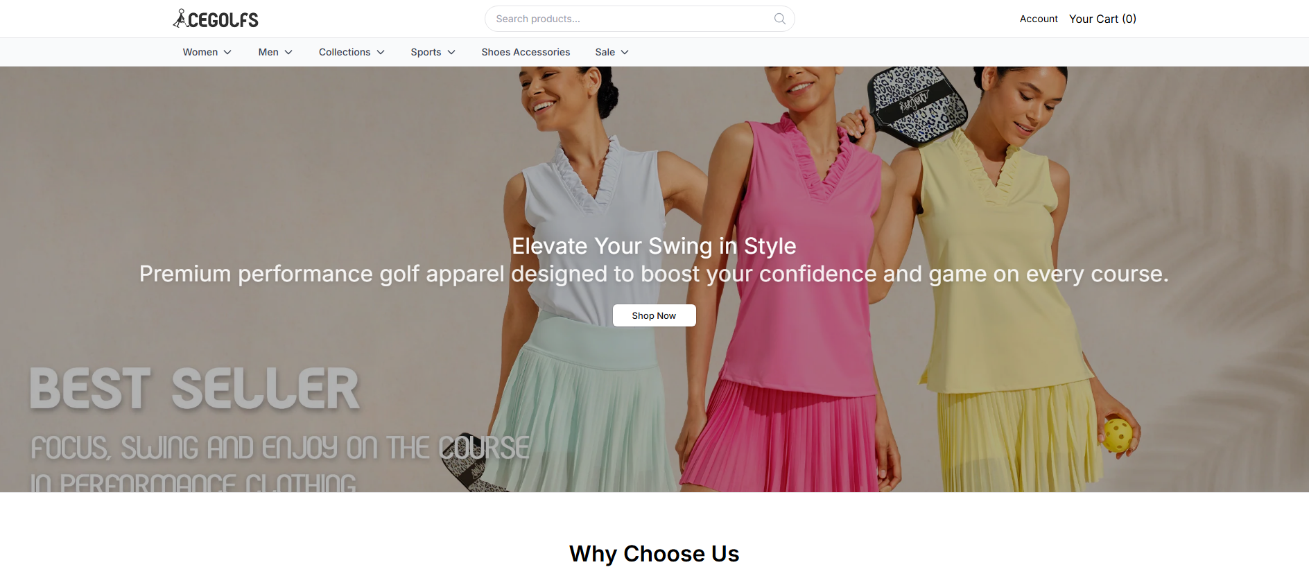 Stored capture of acegolfshq.shop