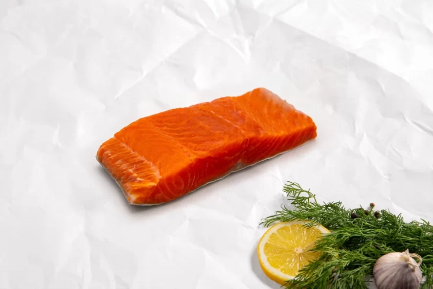 Wilde Sockeye zalmfilet met huid - www.vleeskopenbijdeboer.nl