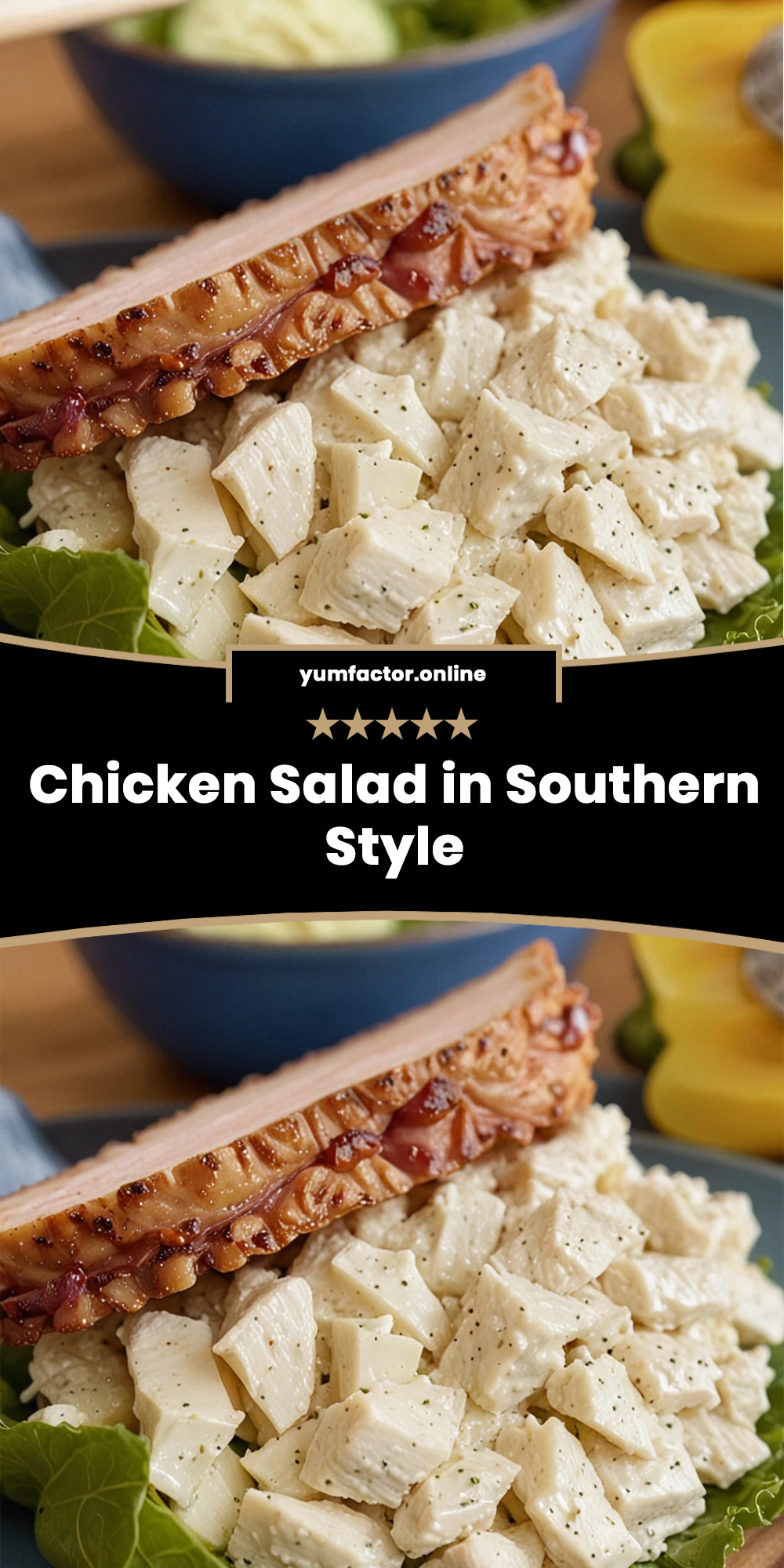 Chicken Salad in Southern Style