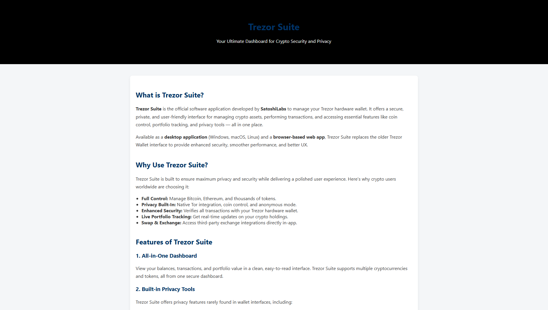 Stored capture of suite--trezur--en.pages.dev