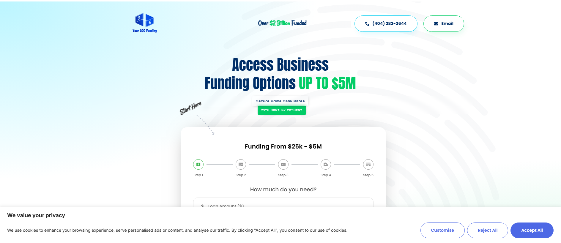 Stored capture of yourlocfunding.com