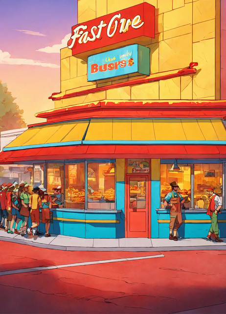 LEXICA Burger Chain from Rock Bottom EXTERIOR
