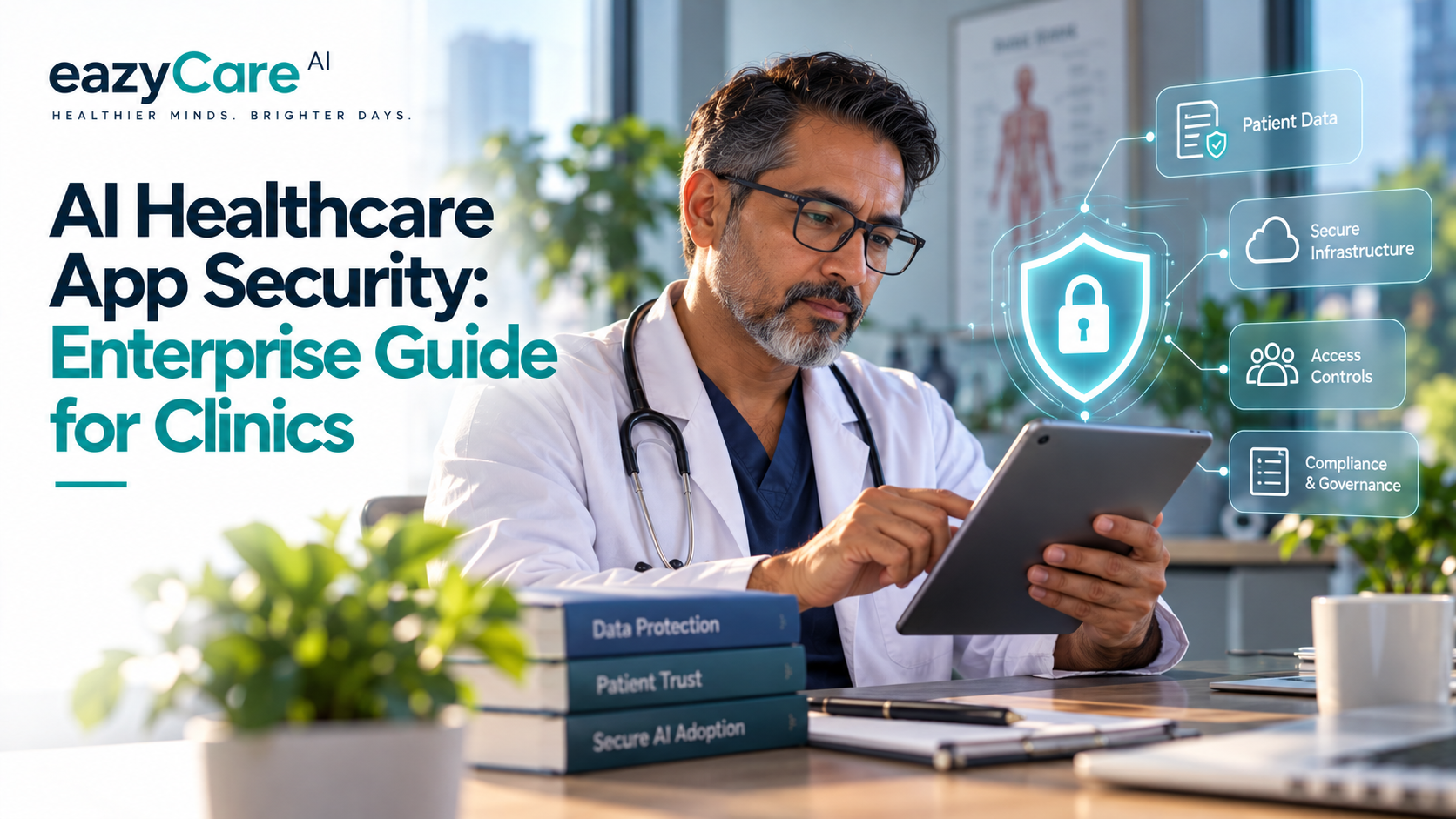 AI Healthcare App Security: Enterprise Guide for Clinics