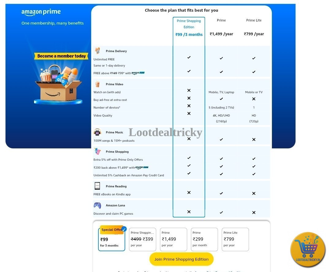 Get 3 Months – Just ₹99 | Loot Ka Maal Get 3 Months – Just ₹99 | Loot Ka Maal