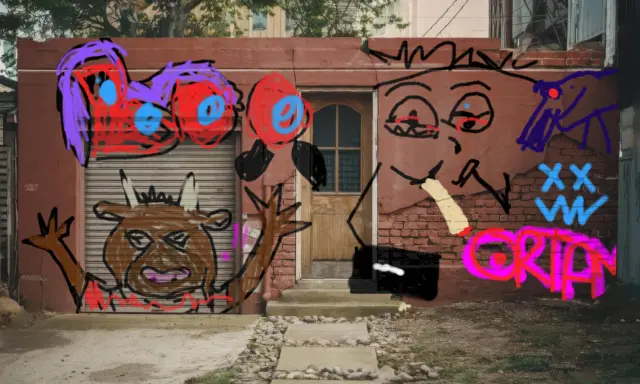 Graffiti artwork by Cmudikk