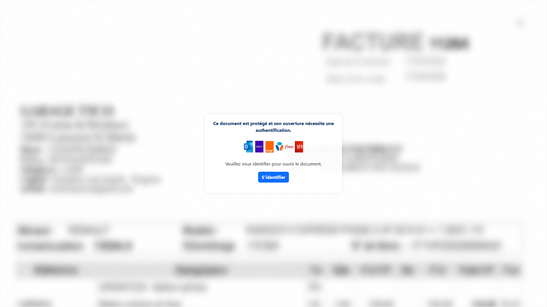 Forensic screenshot of [REDACTED] showing the phishing page layout