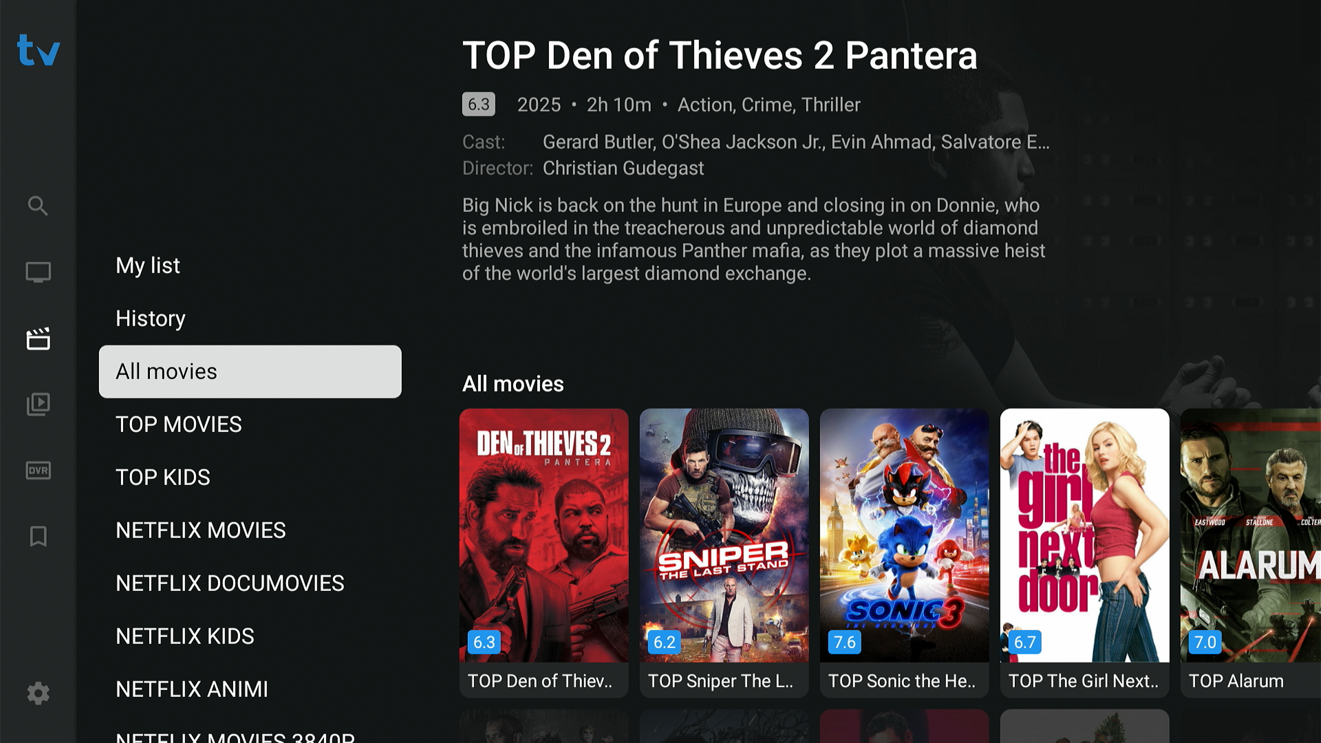 4K Series Library - Game of Thrones, The Penguin, and more