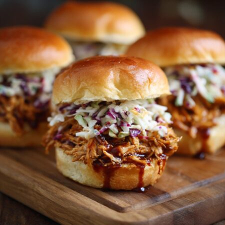 BBQ Pulled Chicken Sliders: The Ultimate Game Day Snack!
