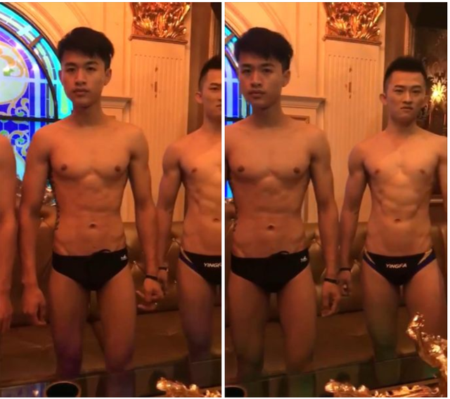 KTV金主选鸭现场