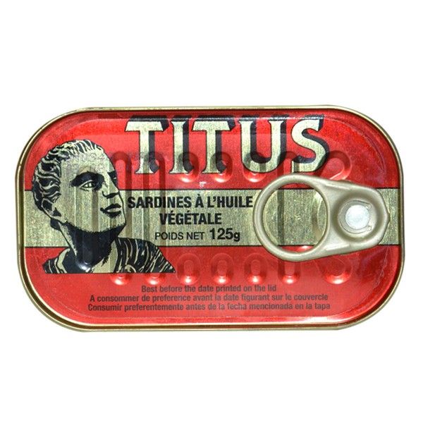 Titus Sardine Vegetable Oil