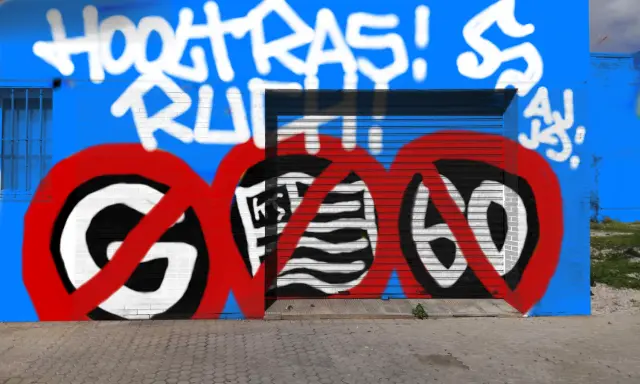 Graffiti artwork by vandald