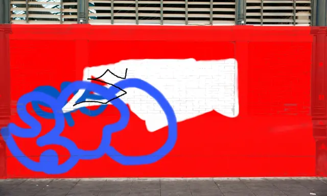 Graffiti artwork by SOLAR