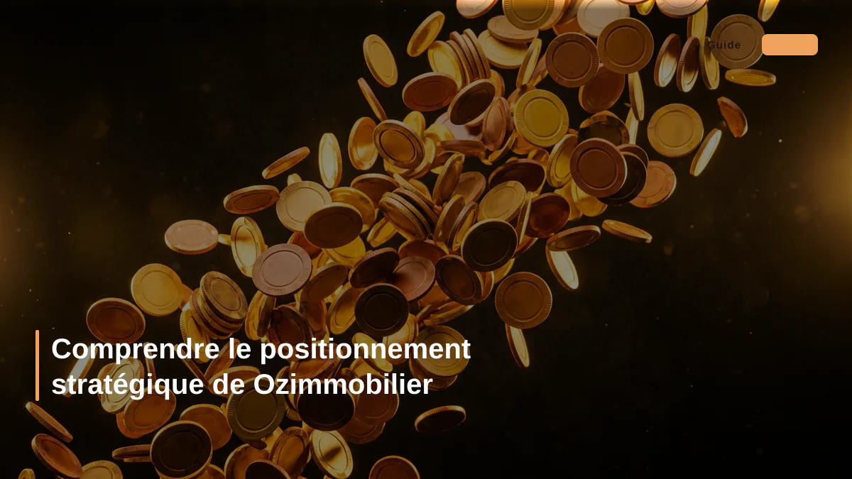 Comprendre le positionnement stratégique de Ozimmobilier