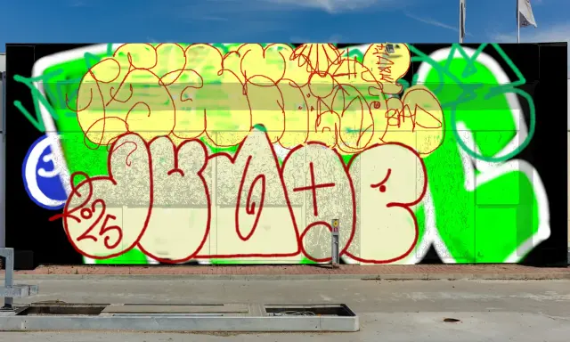 Graffiti artwork by Sumoe