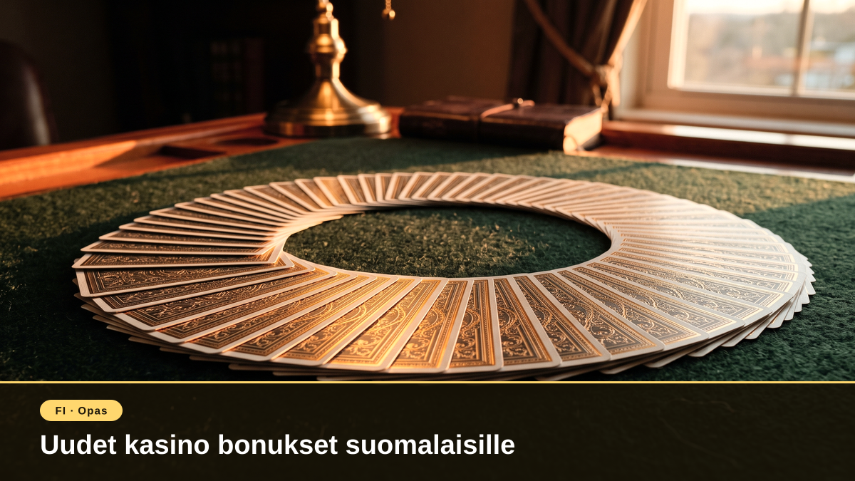 Uudet kasino bonukset suomalaisille