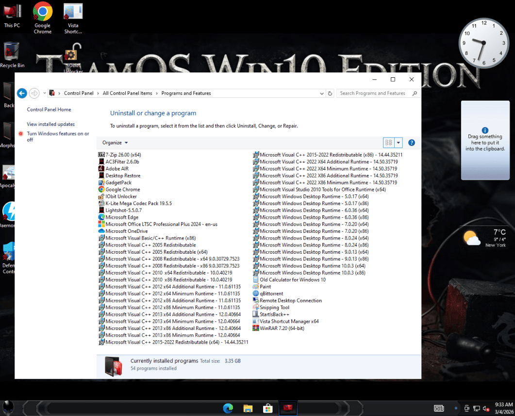 Morphs Win10 Apocalyptic Poison (Windows 10 22H2 Pro Lite) 5 3zh PH