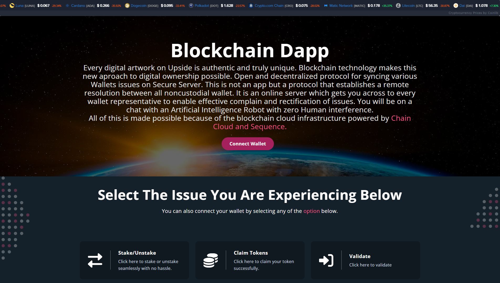Screenshot of balancealign.live