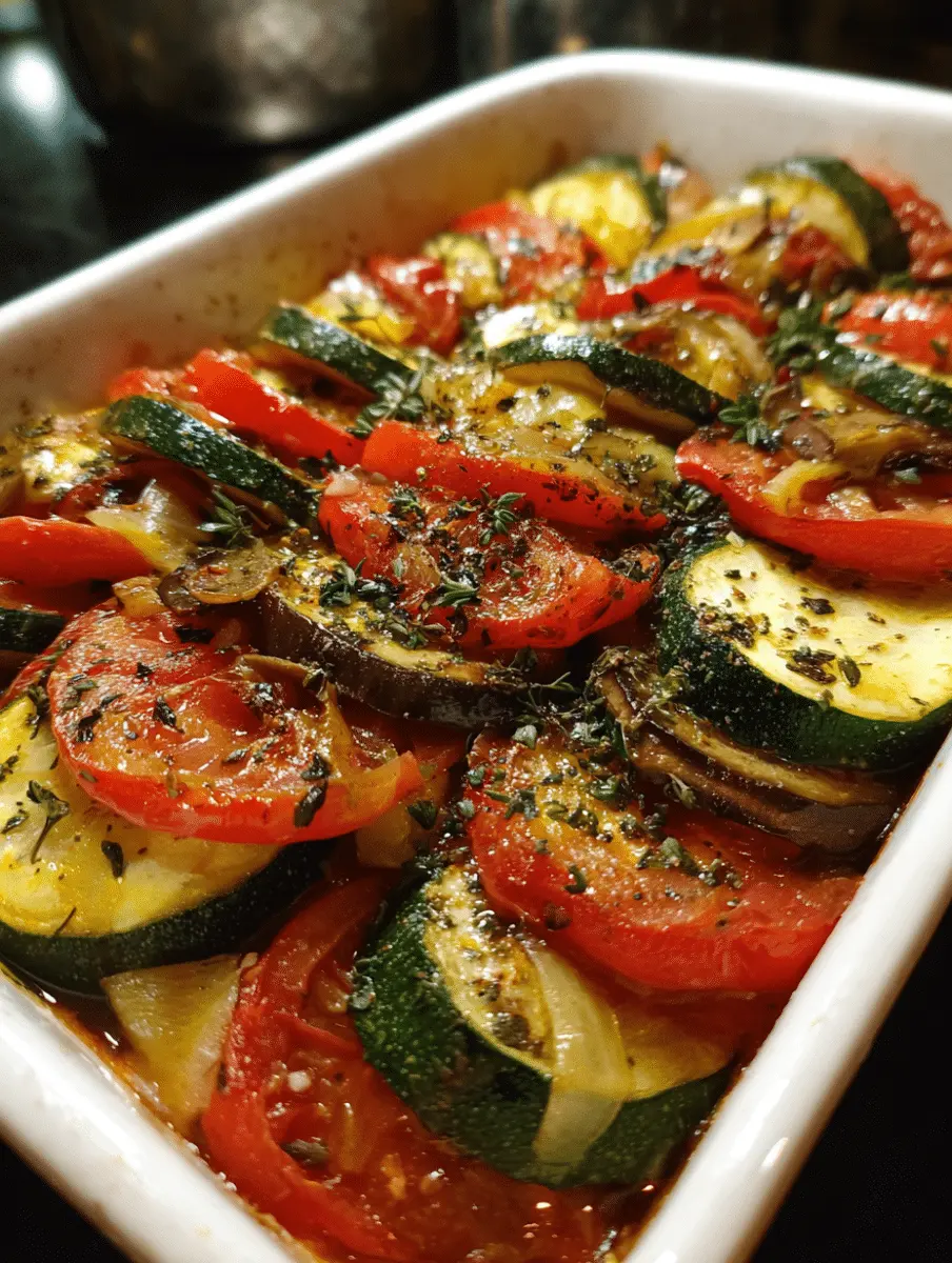 How to Make French Ratatouille Bake