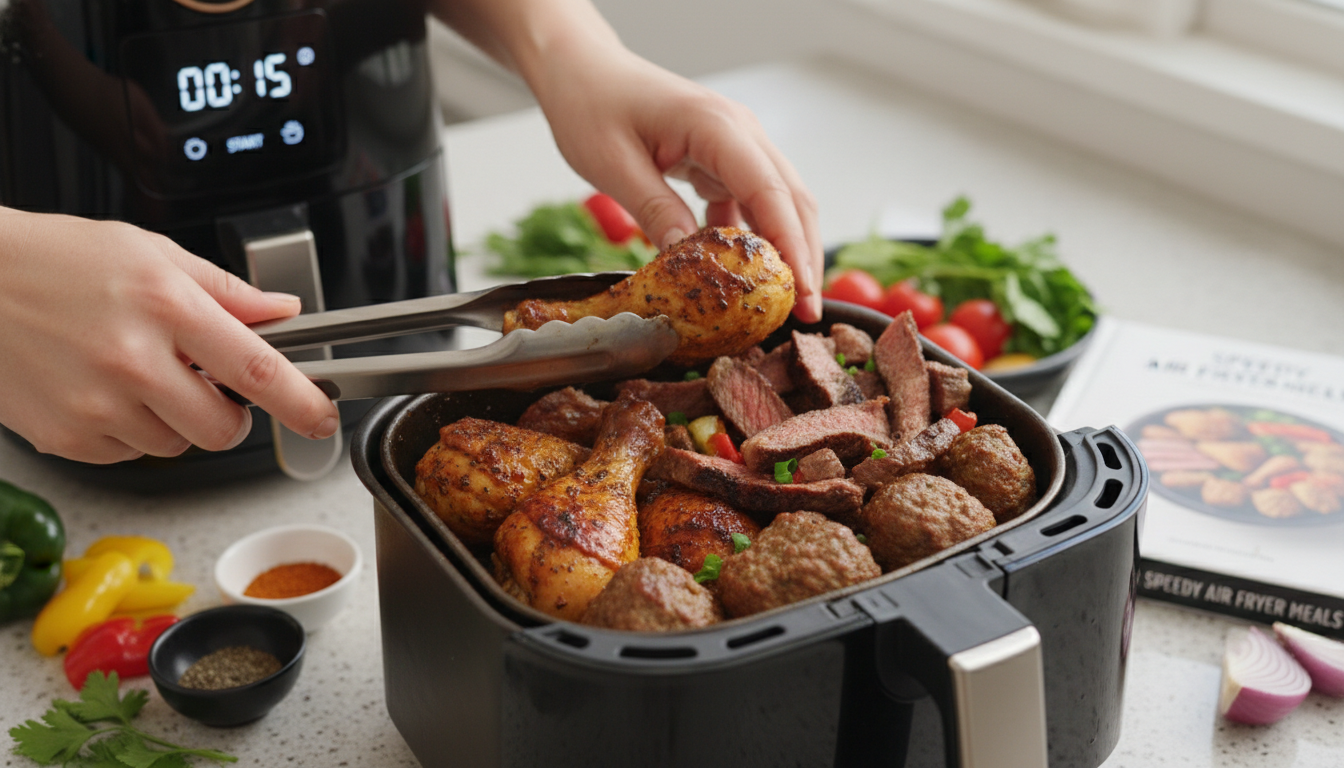 Air fryer chicken and meat dinner ideas