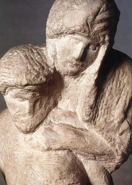 Pietà Rondanini (detail)