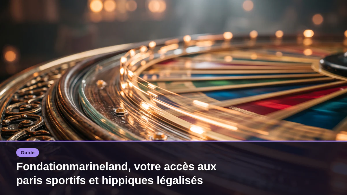 Fondationmarineland, votre accès aux paris sportifs et hippiques légalisés