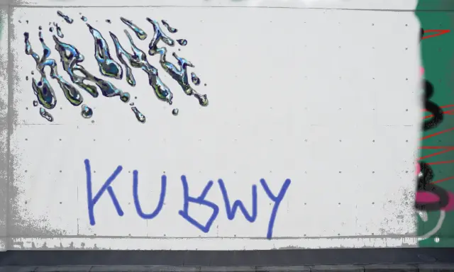 Graffiti artwork by Aloe